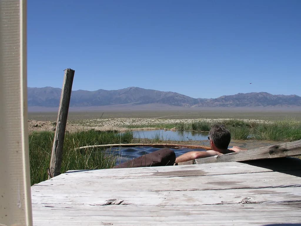 Fish Lake Valley Hot Springs, Nevada: Soak or Camp?