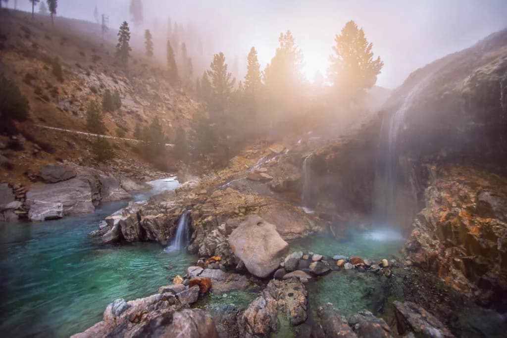 Givens Hot Springs, Idaho: The Developed Soak Near Melba