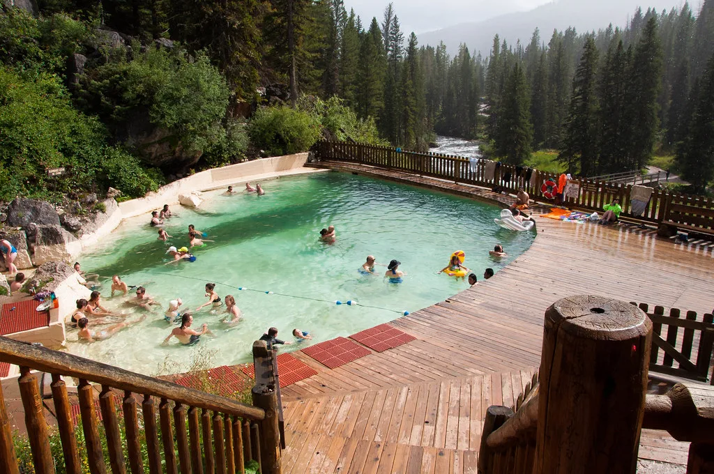 Granite Hot Springs pool, Wyoming