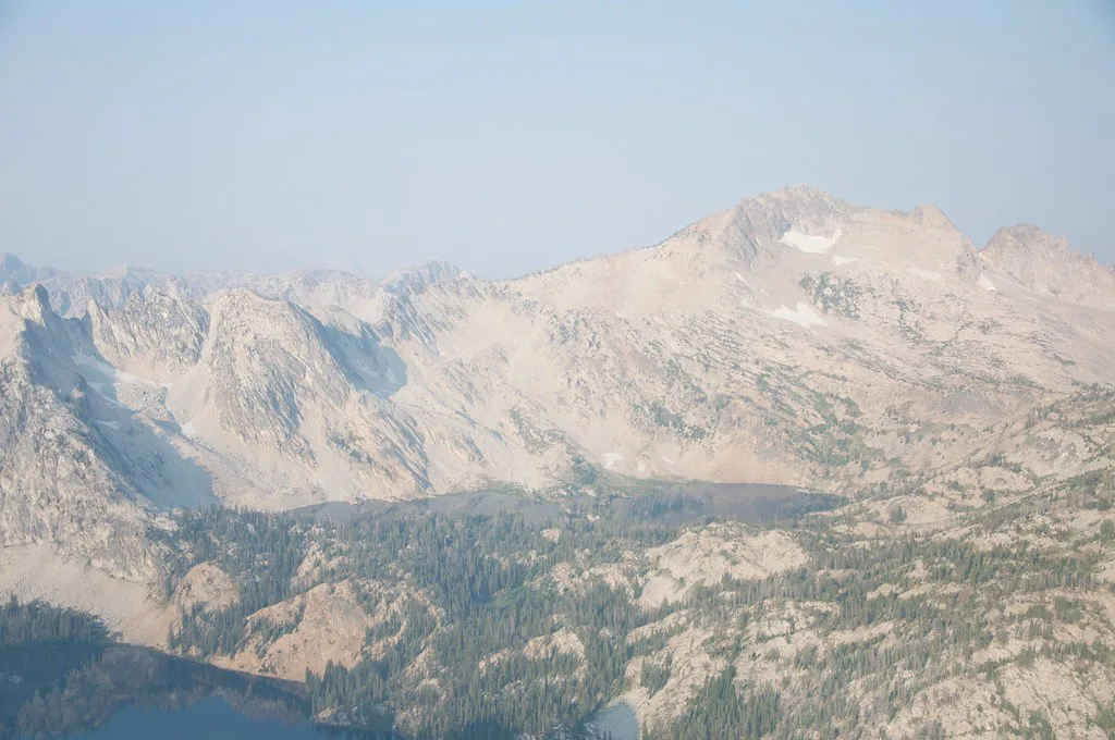 Smoky Sawtooths, about 21 km from Atlanta Hot Springs, Idaho