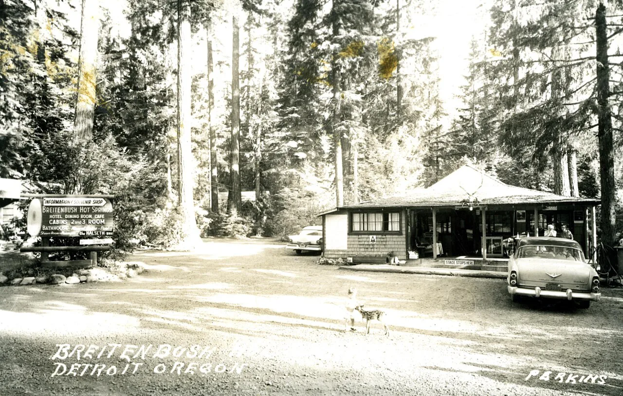 Breitenbush Hot Springs near Detroit, Oregon