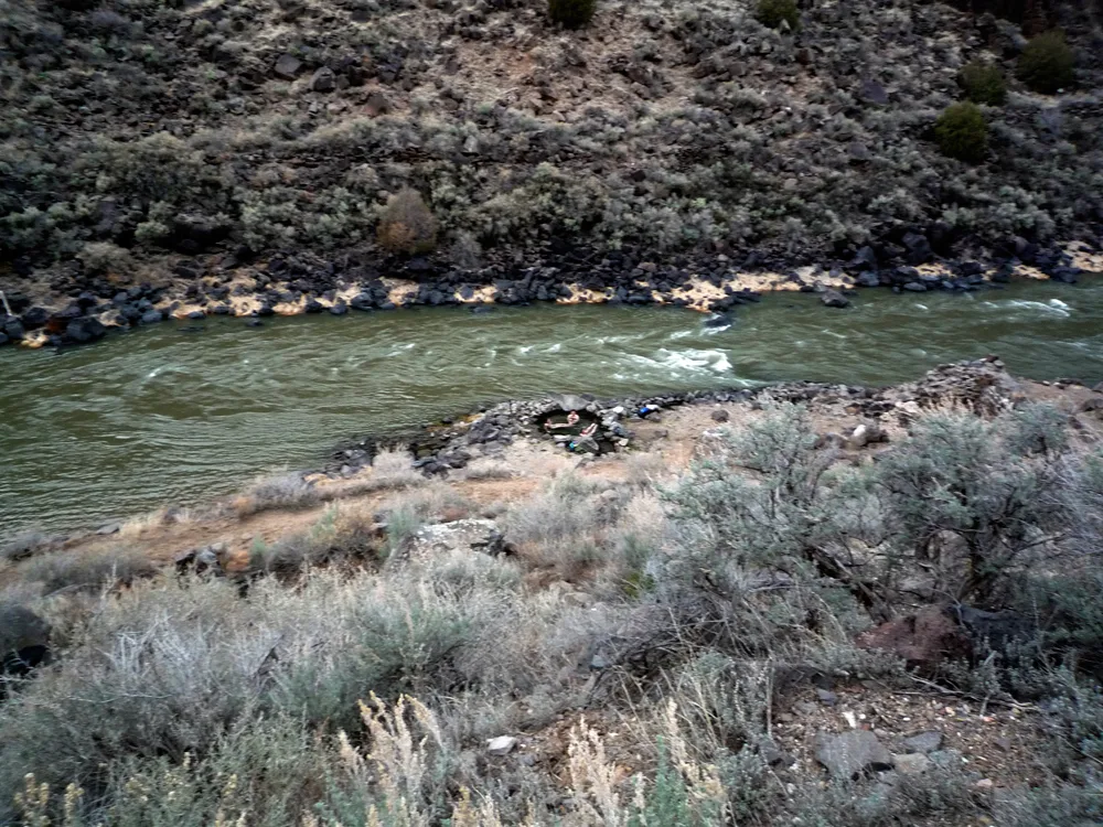 Rio Grande Gorge near Black Rock Hot Springs, New Mexico