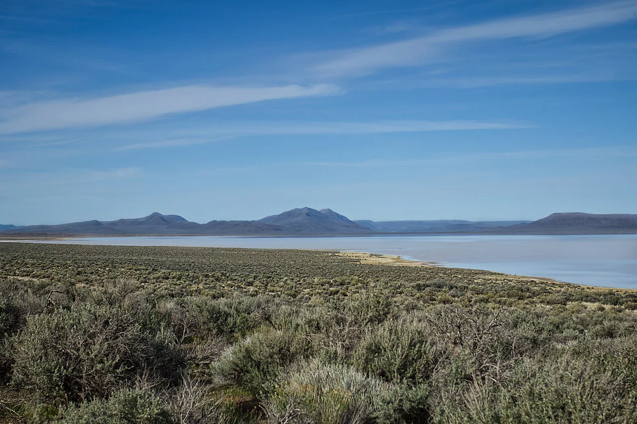 Alvord Lake, eastern Oregon, near Borax Hot Springs, Oregon