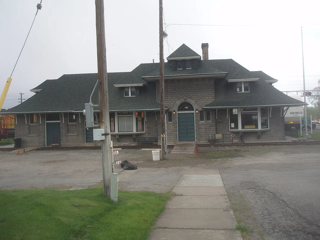 Oregon Short Line depot, Brigham City, Utah
