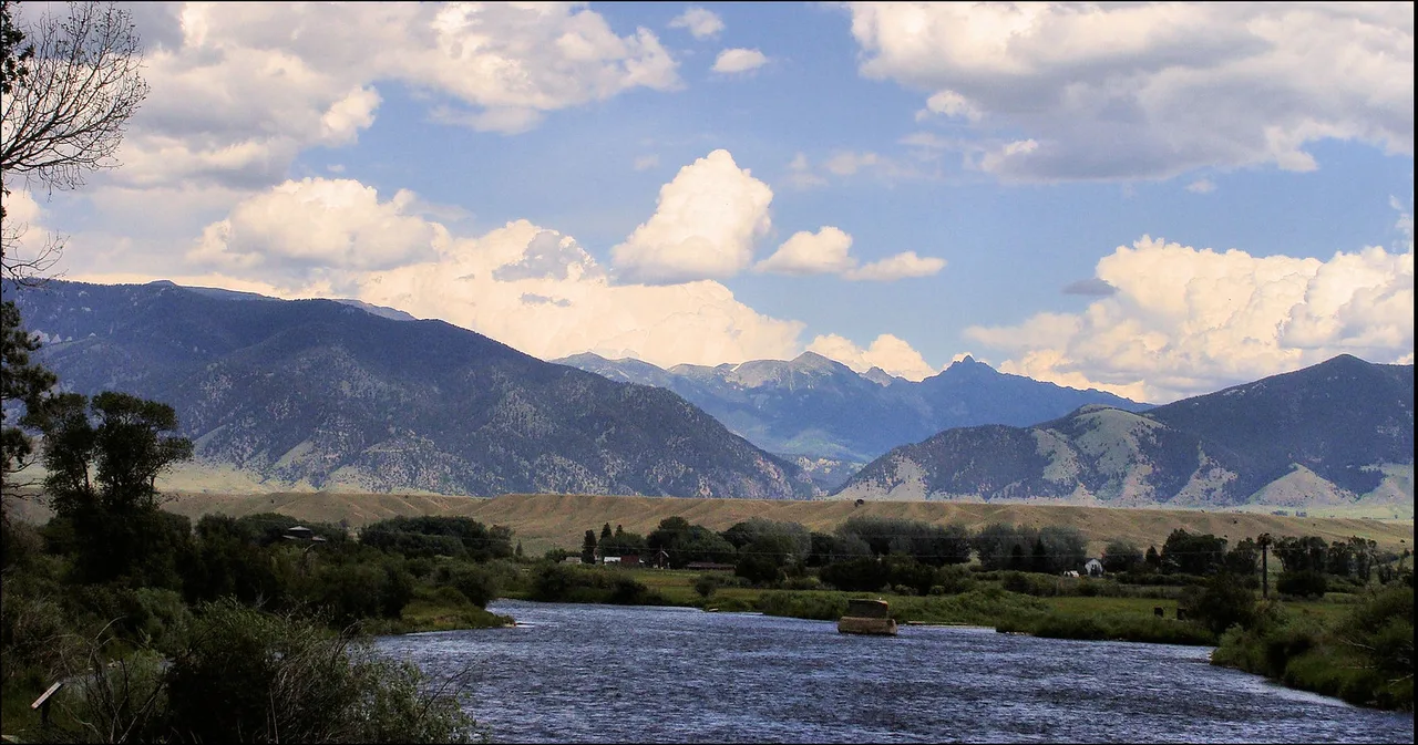 Madison River at Ennis, Montana