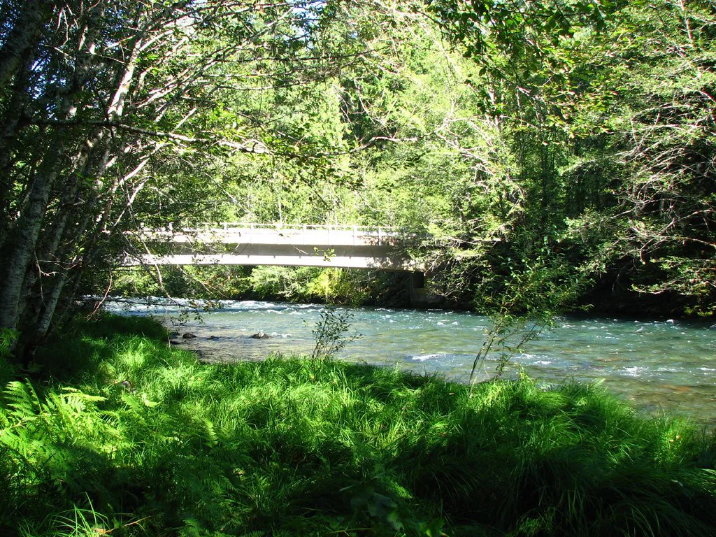 McKenzie River at Deer Creek Hot Springs, Oregon
