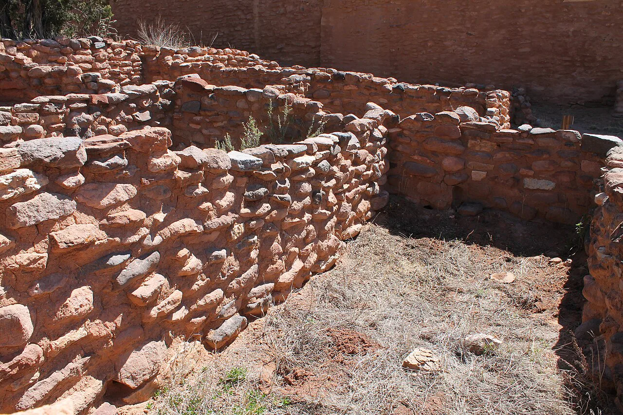 San Jose de los Jemez Mission and Giusewa Pueblo Site - Stierch, near Jemez Springs, New Mexico