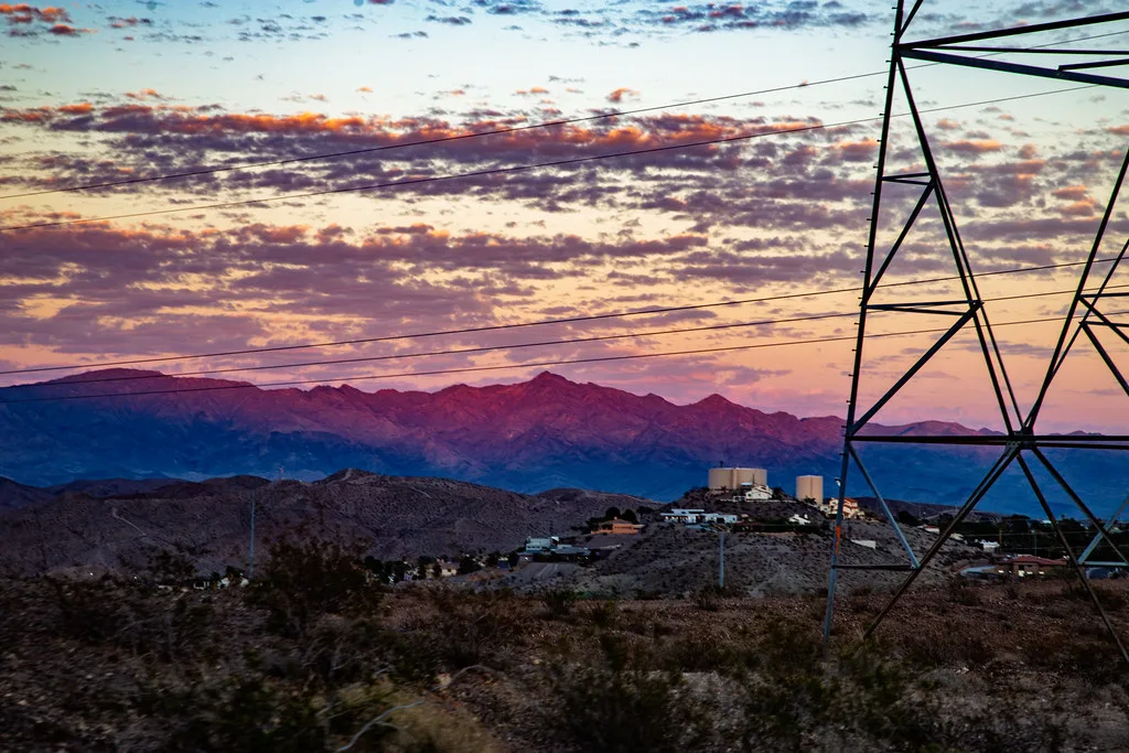 Bootleg Canyon, Boulder City, Clark County, Nevada — October 6, about 10 km from Gold Strike Hot Springs