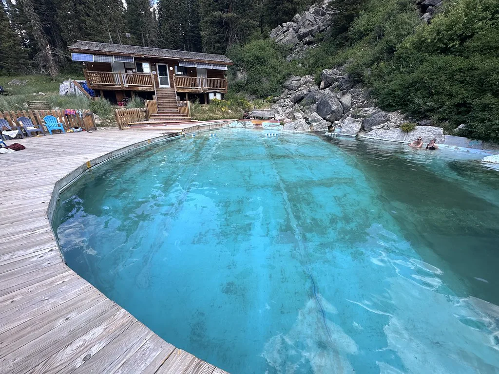 Granite Hot Springs pool, Wyoming