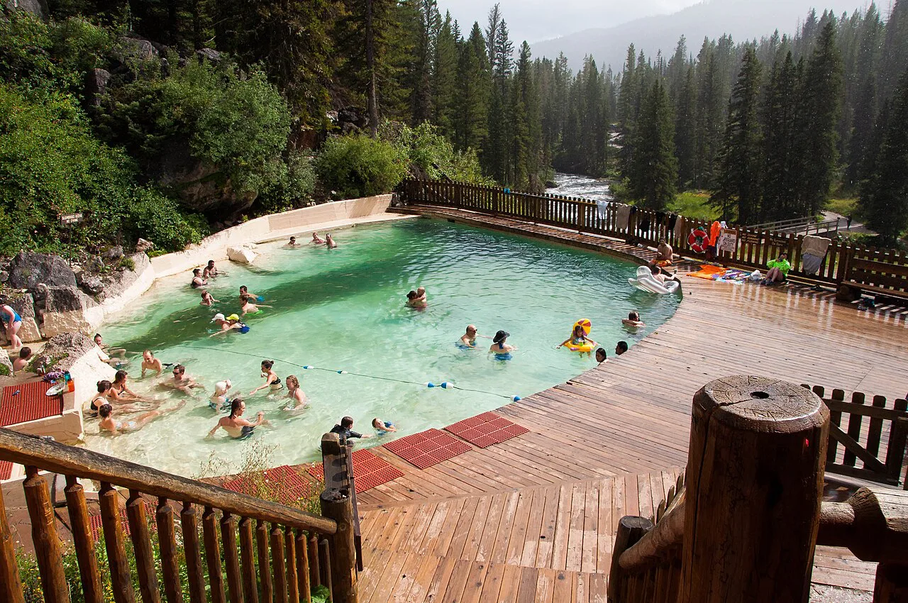 Granite Hot Springs pool, Wyoming