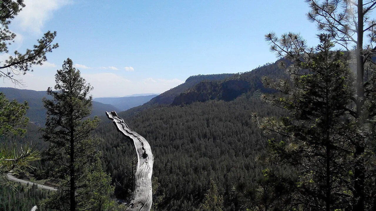 Redondo Overlook, Santa Fe National Forest, NM, near Spence Hot Spring, New Mexico