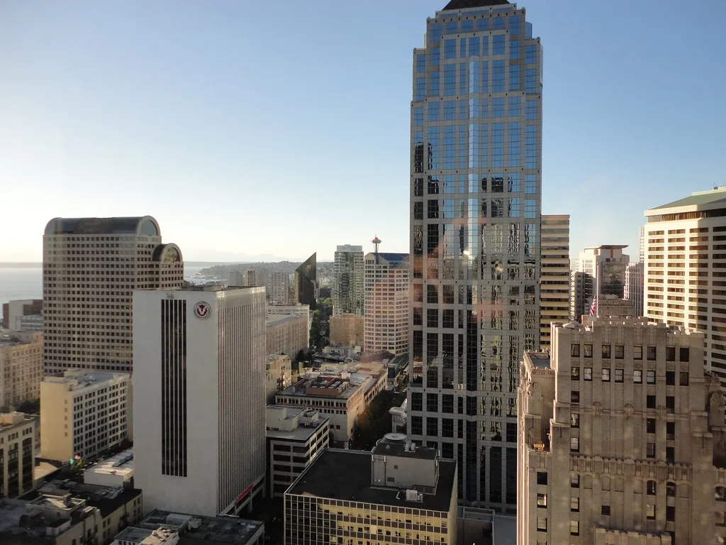 Downtown Seattle and the Space Needle, Washington