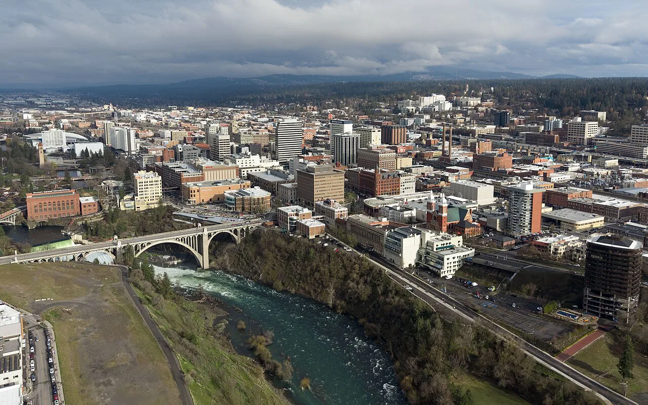 Spokane, Washington skyline