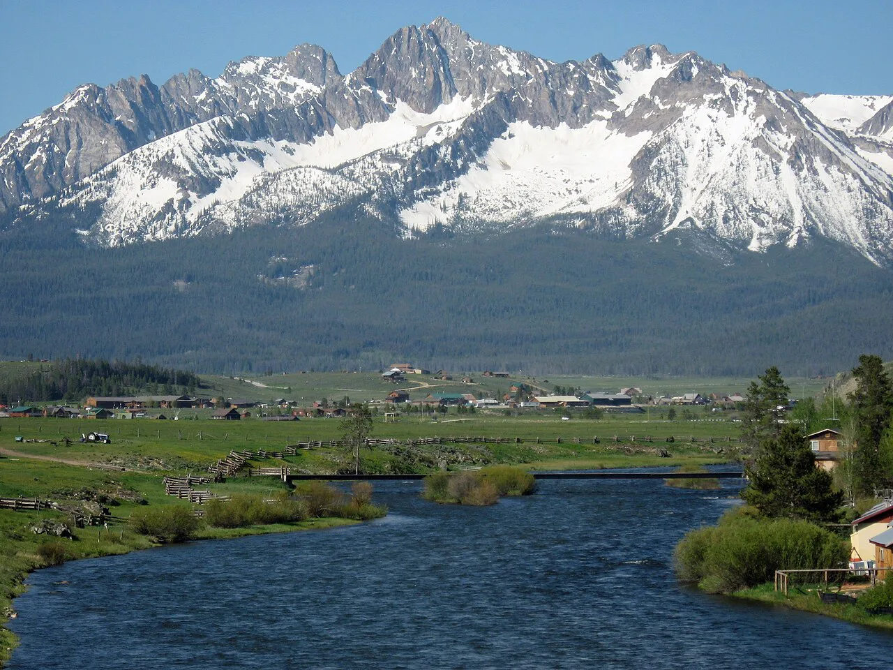 Sawtooths, near Stanley, Idaho