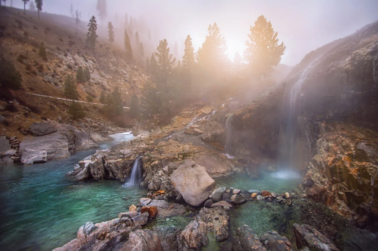 Kirkham Hot Springs, Idaho