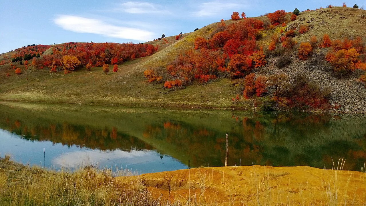 Autumn Mountain, near Maple Grove Hot Springs, Idaho
