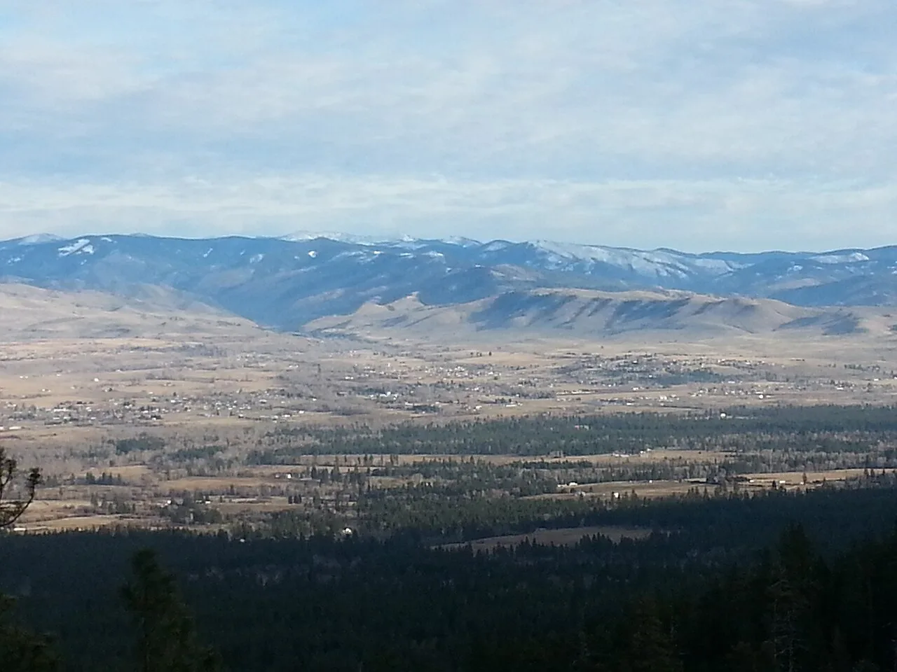 Hamilton, MT and Sapphire Mountains, Montana