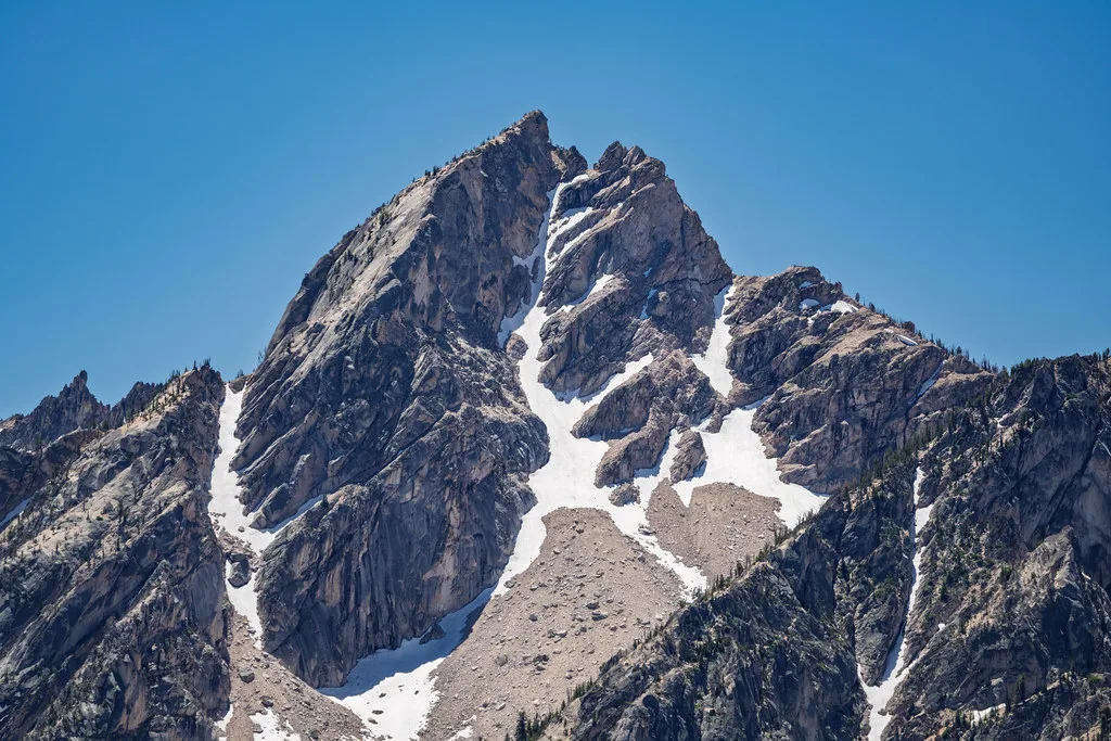 McGown Peak in the Sawtooth National Forest, about 11 km from Stanley, Idaho