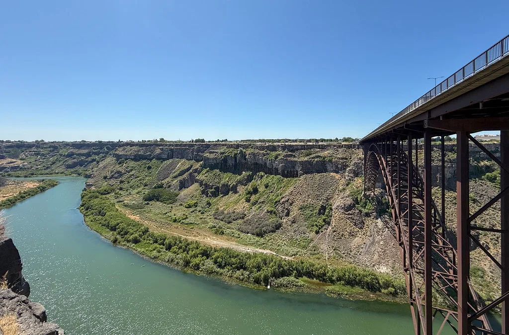 Perrine Memorial Bridge over the Snake River, Twin Falls, Idaho