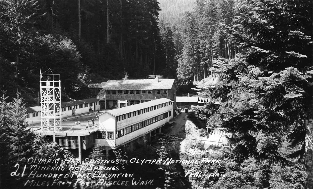Olympic Hot Springs, Olympic NP, Wash, Washington
