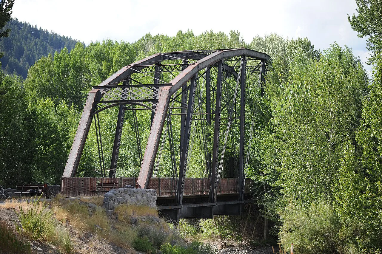 Cold Springs bridge, near Ketchum, Idaho