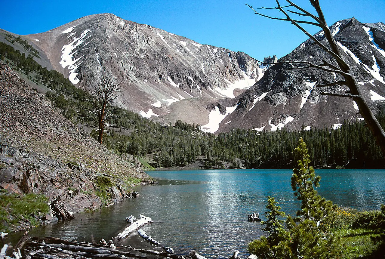Crater Lake, White Cloud Peaks ID, near Slate Creek Hot Springs, Idaho