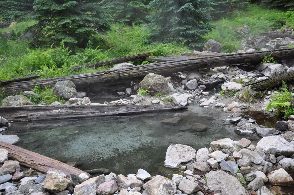 Stanley hot springs, Idaho