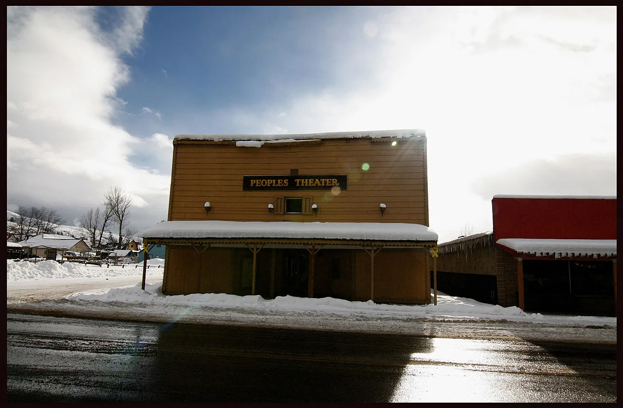 Historic theater in Council, Idaho