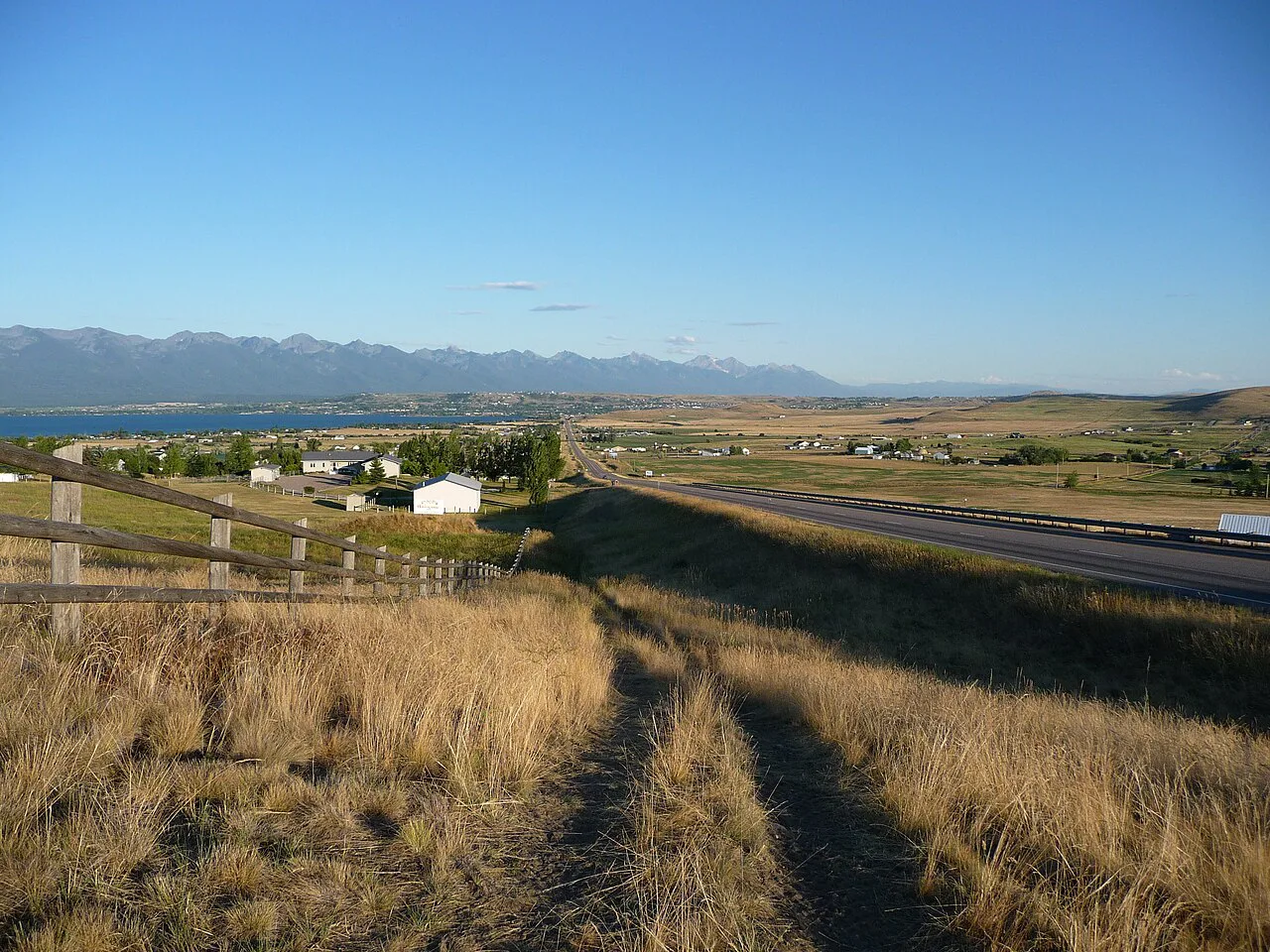 Flathead Lake country near Polson, Montana