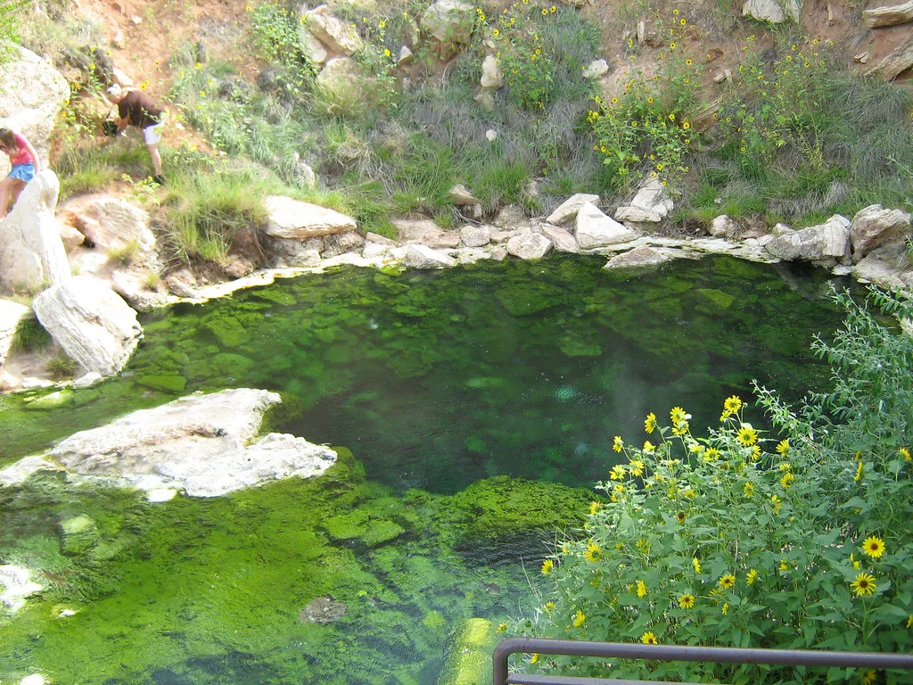 Hot springs, Wyoming