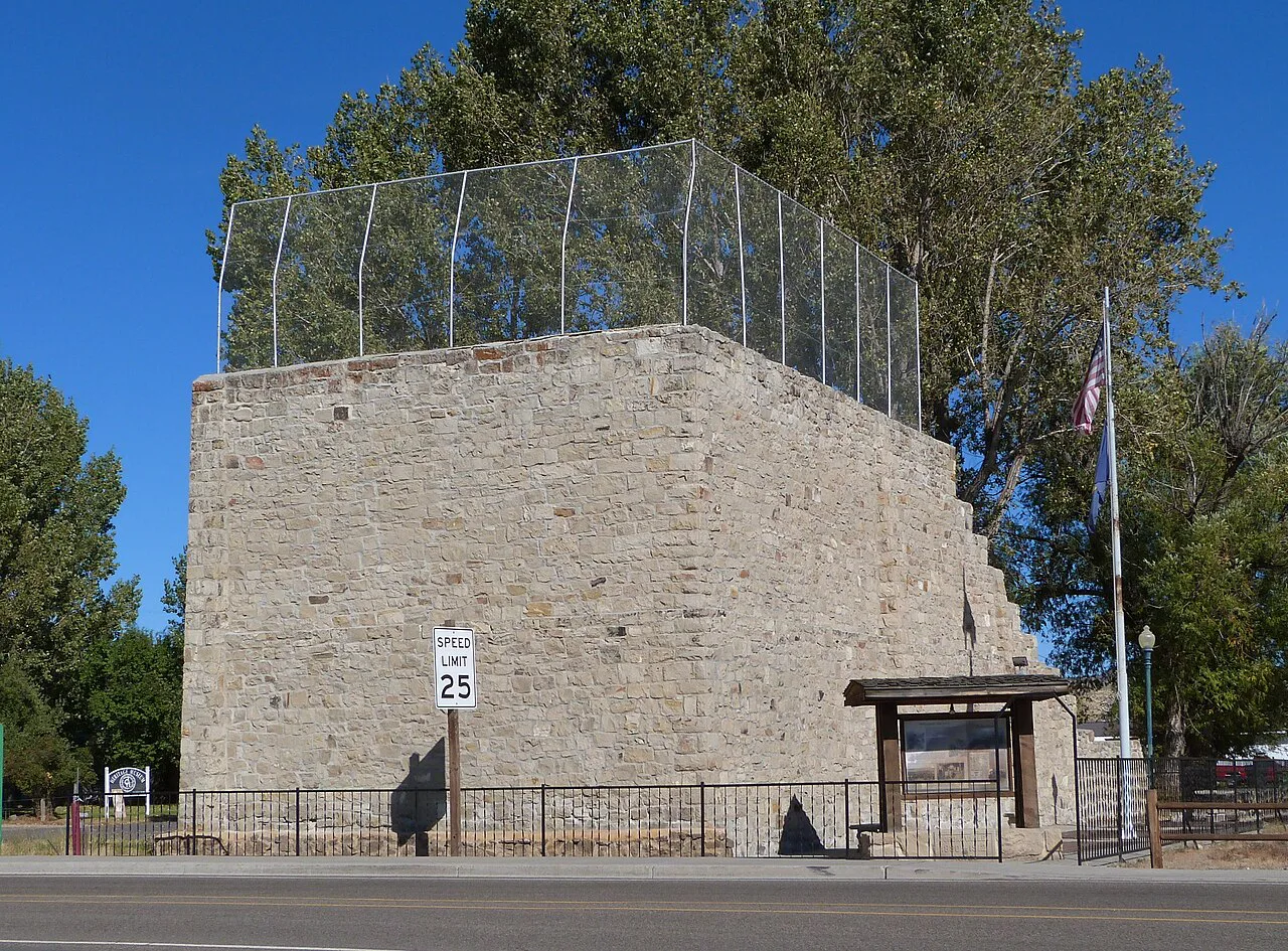 Basque pelota fronton in Jordan Valley, Oregon