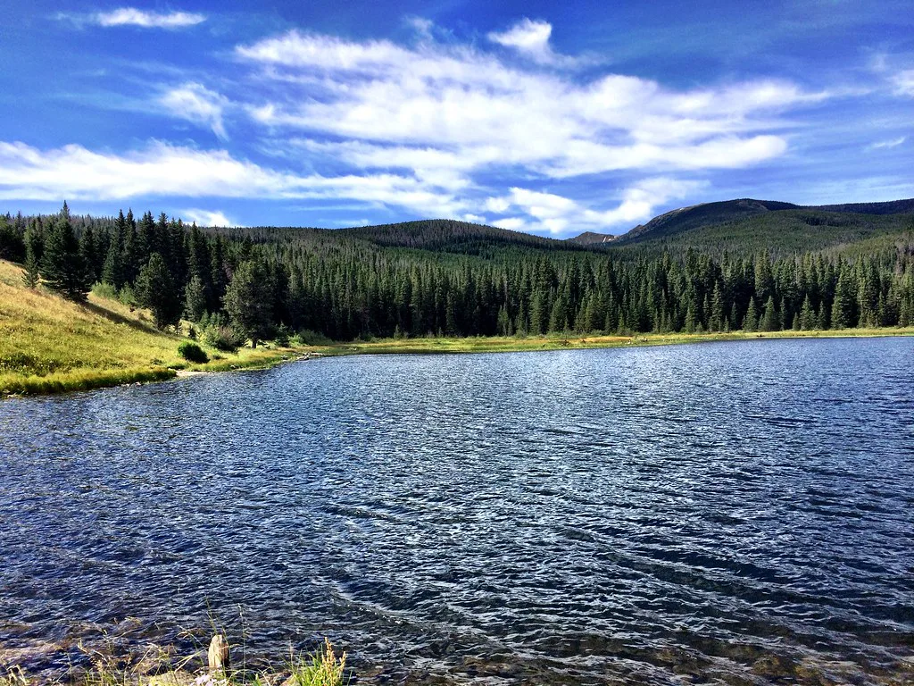 Gipsy Lake, about 24 km from White Sulphur Springs, Montana