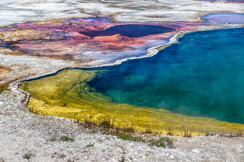 Yellowstone Hot Spring, Wyoming